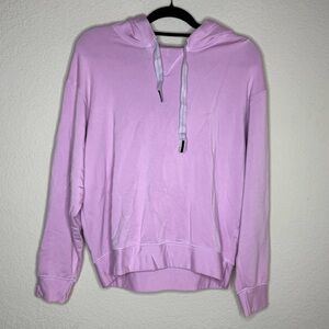 STATESIDE Softest Fleece Hoodie Pullover in Light Purple Pink